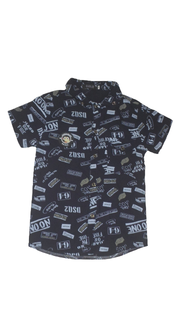 SAM_0023-removebg-preview Boys Printed Shirt (Stretch) - Image 1