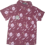 Boys Printed Shirt (Stretch)