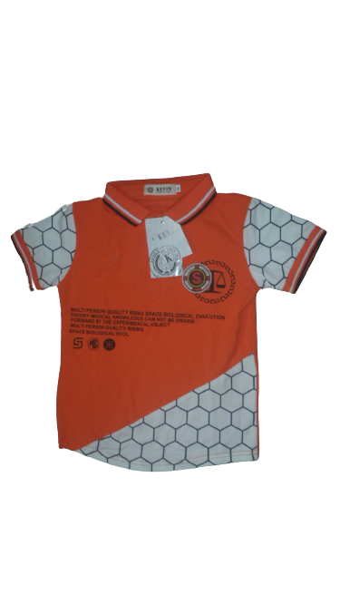 SAM_0039 Trendy Kids Polo Shirt - Image 1