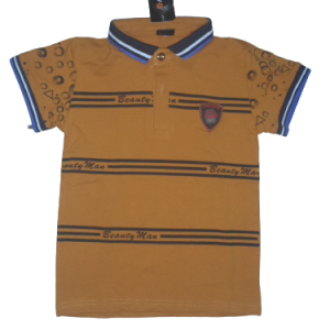 Stripe Stock Polo Shirt for Kids